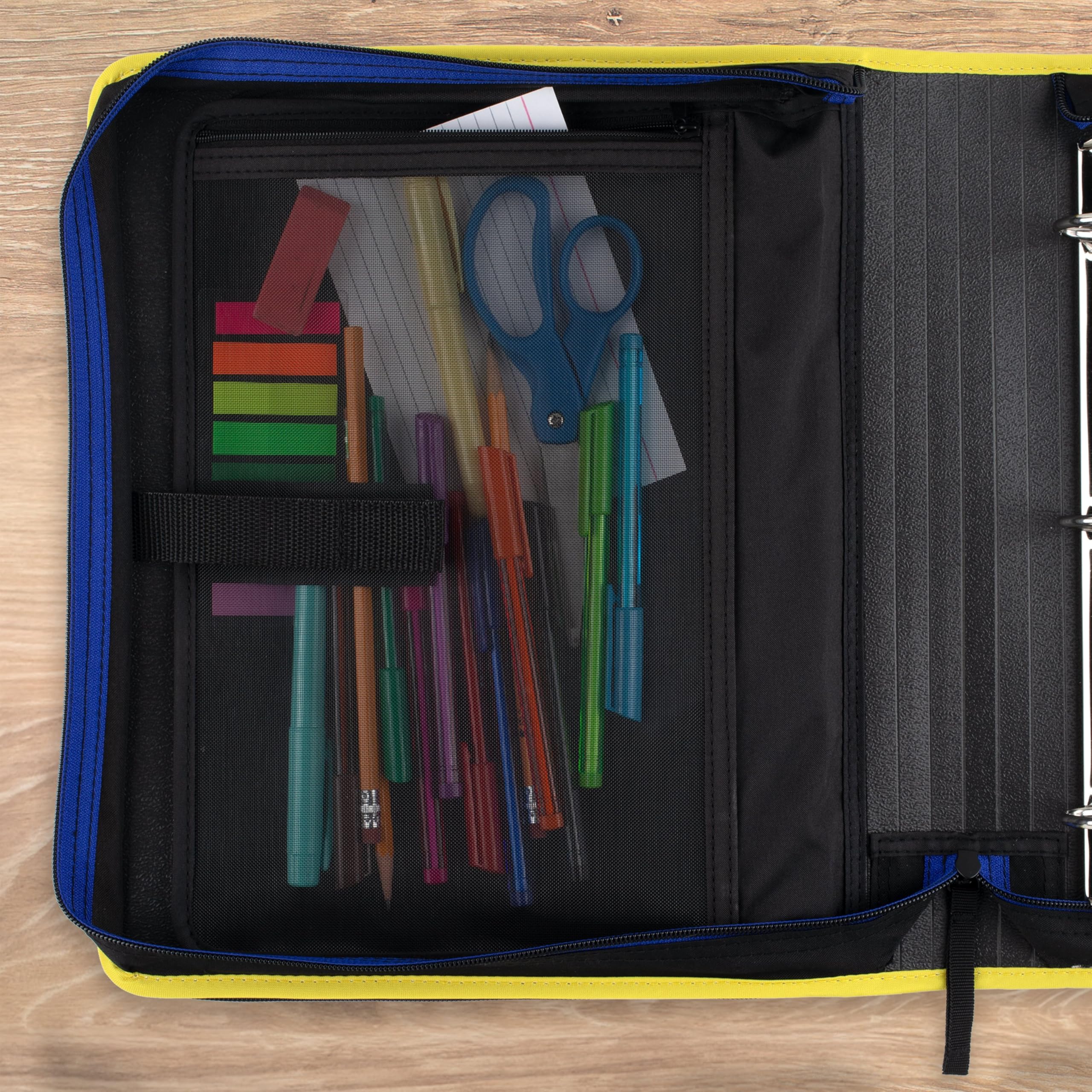Amazon.com : Five Star Zipper Binder 2 Inch O-Rings Case Organiser